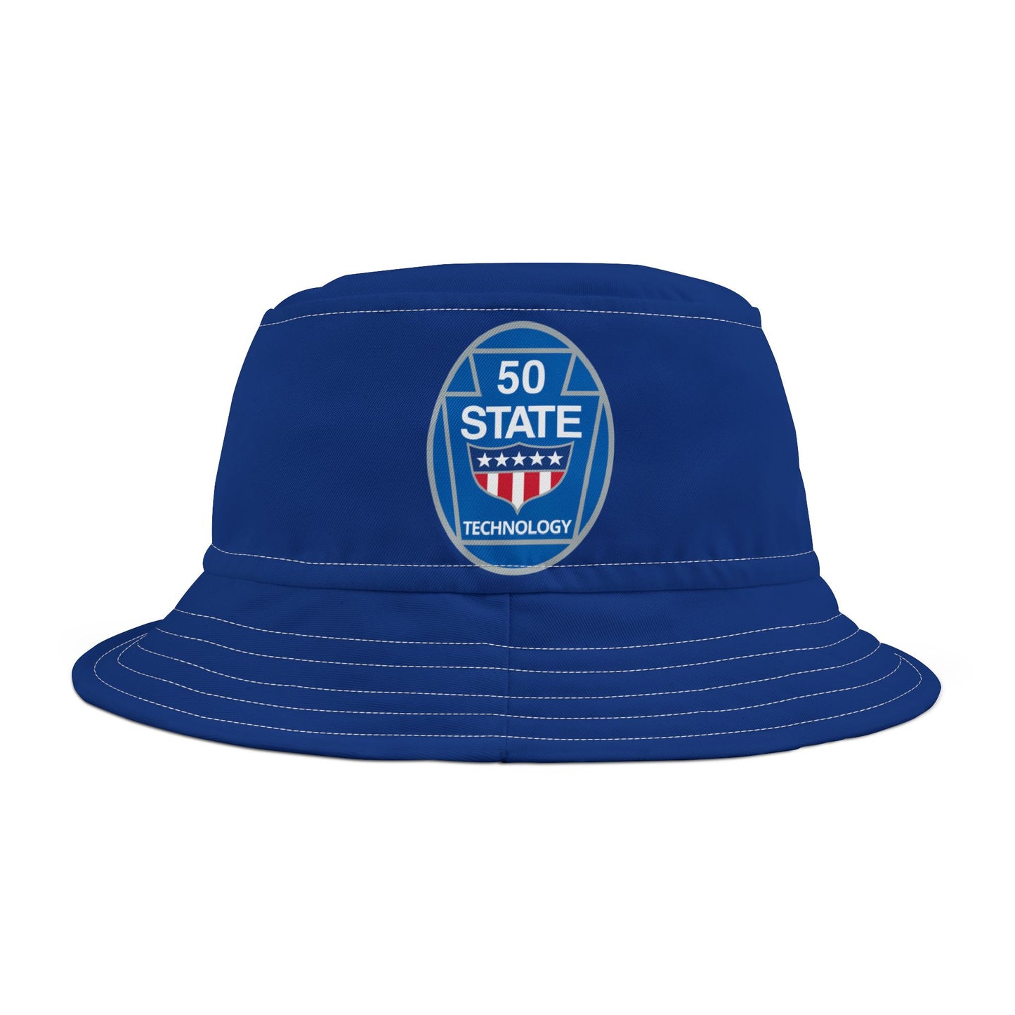 50 State Technology Bucket Hat - AOP, Summer Accessories, Outdoor Gear, Festival Hat, Gift for Him/Her, Casual Summer wear