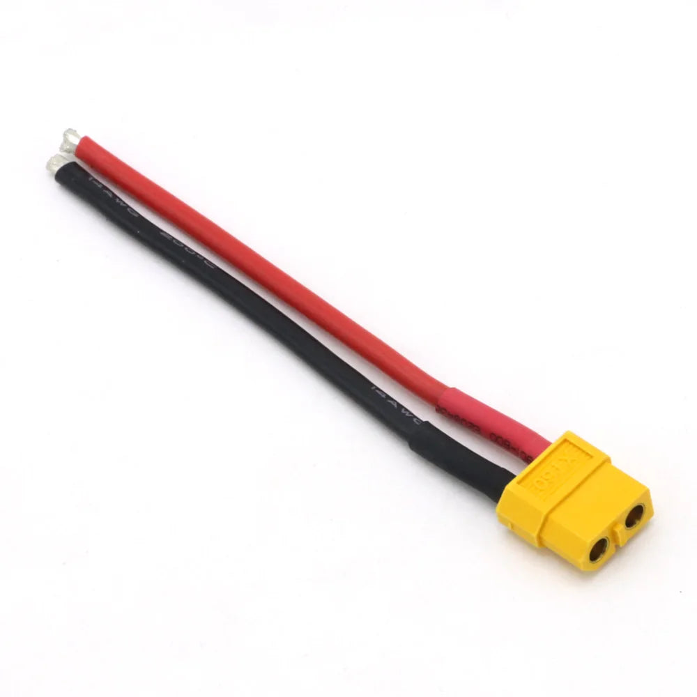 1pcs XT60 Female Male Connector With 10CM 14AWG Silicone Wire for Rc Drone Car Boat Rc Lipo battery