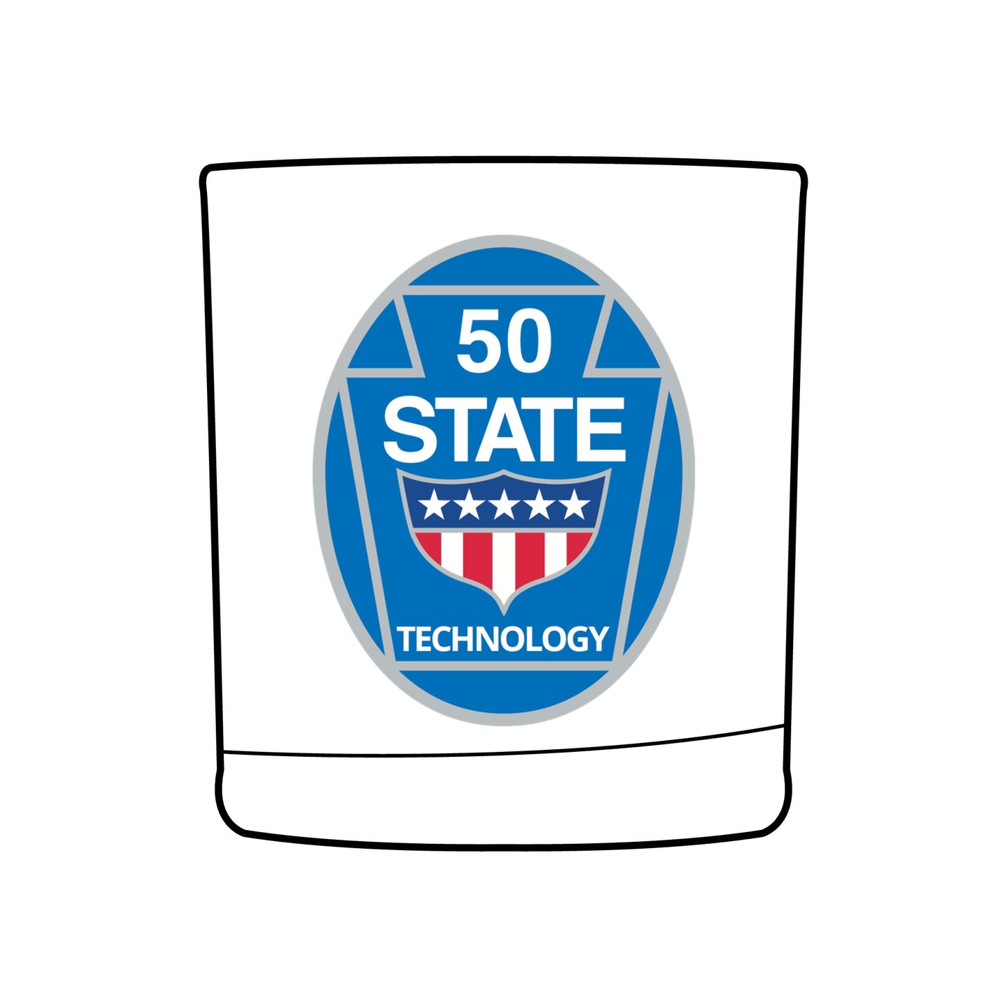 50 State Personalized Whiskey Glass, Engraved Tumblers, Custom Gift for Him, Wedding Favors, Unique Drinkware