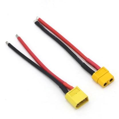 1pcs XT60 Female Male Connector With 10CM 14AWG Silicone Wire for  Rc Drone Car Boat Rc Lipo battery