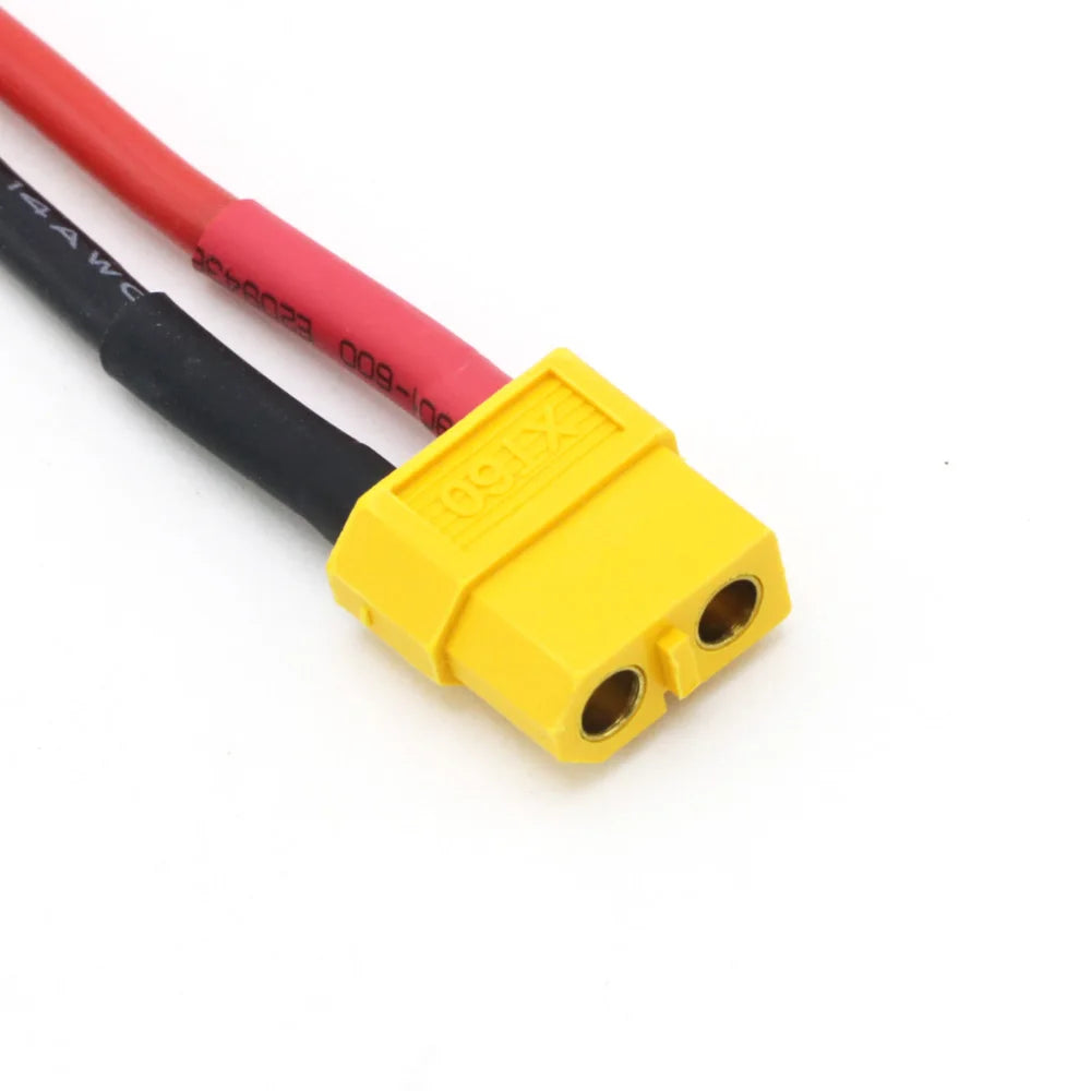 1pcs XT60 Female Male Connector With 10CM 14AWG Silicone Wire for  Rc Drone Car Boat Rc Lipo battery