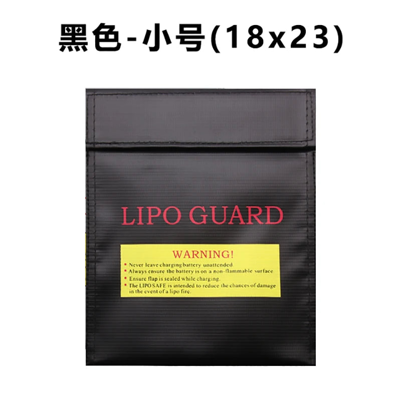 Lipo Battery Safety Bag 185x75x60mm Mini Waterproof Fireproof Explosion-Proof Portable for FPV Racing Drones