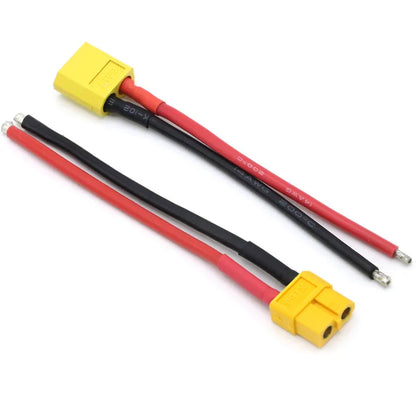 1pcs XT60 Female Male Connector With 10CM 14AWG Silicone Wire for  Rc Drone Car Boat Rc Lipo battery